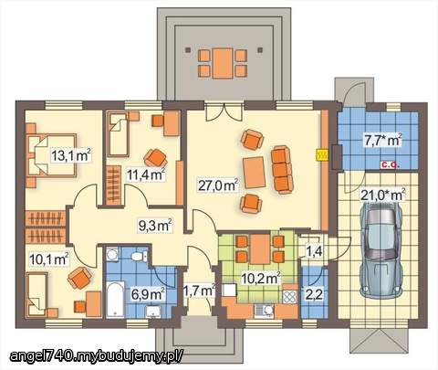 rzuty NINA II wersja C paliwo stałe