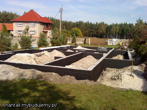 No to ściany fundamentowe gotowe.