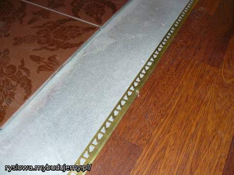 połączenie panel-płytka przed