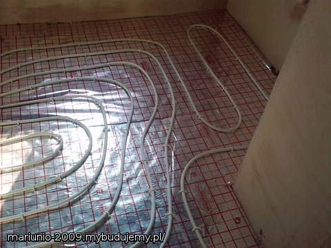podłogówka w łazience