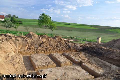 Wykop pod fundamenty
