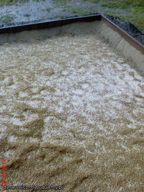 Na kanoldach obsadziliśmy w chudziaku krawężniki. (zdjęcie kiepskie bo z komórki)