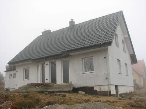 Od strony przyszłego ogrodu:)