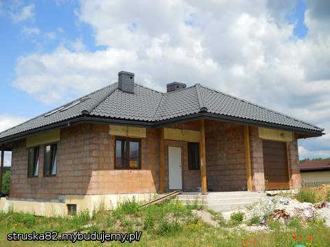 no i wkoNcu nasz domek nabiera wygladu :)