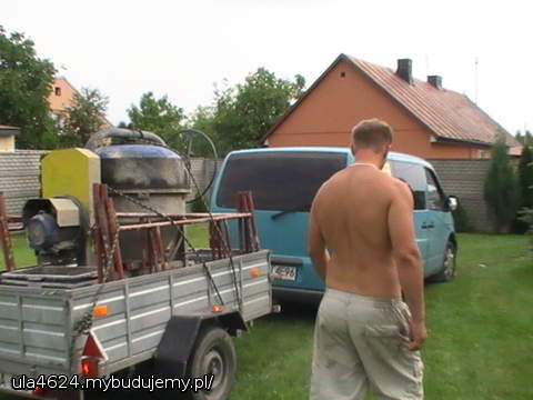 koniec roboty.....Murarze odjeżdżają teraz czs na następne ekipy