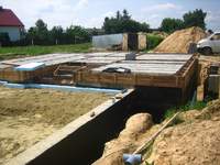 Strop już ułożony