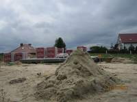 Materiał na ściany  już na budowie