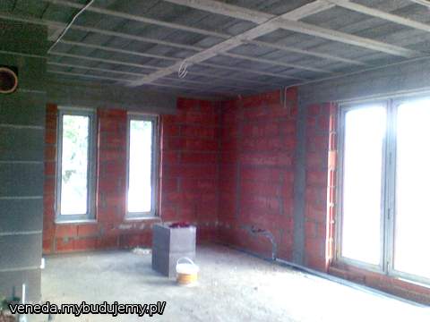 salon przed tynkowaniem :)