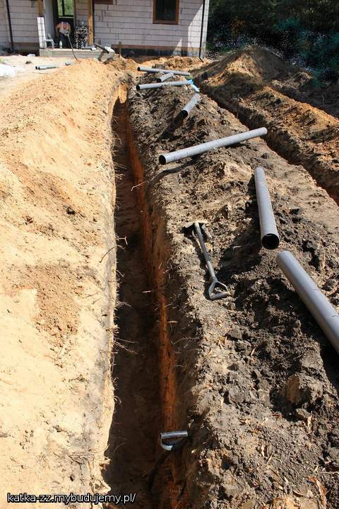 dreny do oczyszczalki