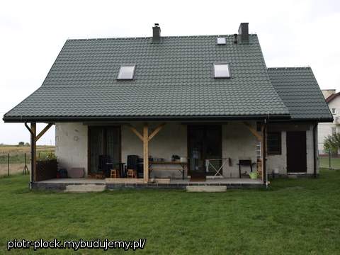 dzisiaj zaczynają robienie elewacji - ostatnia godzina na zrobienie zdjęć na tym etapie;