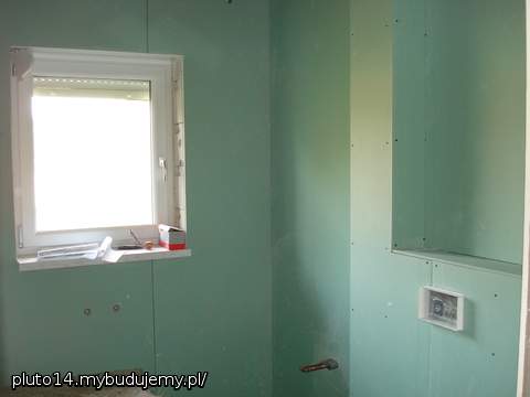 łazienka - obudowa płytami