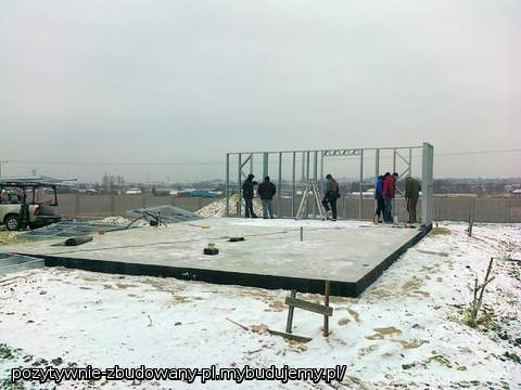 Montaż konstrukcji SCS