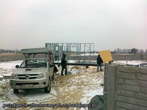 Montaż konstrukcji SCS