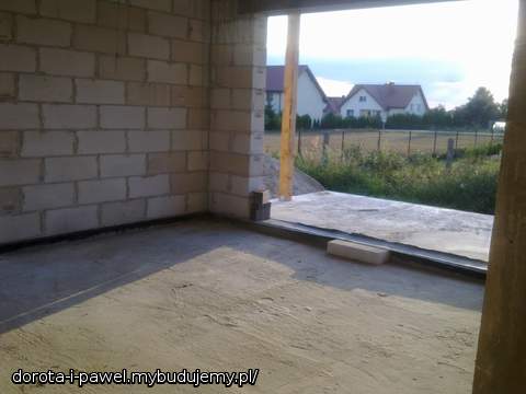 wyjście na taras