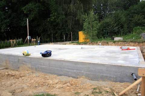 Tak wyglądają fundamenty mojego domu.