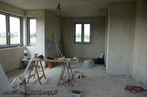 widok na kuchnie (z salonu)