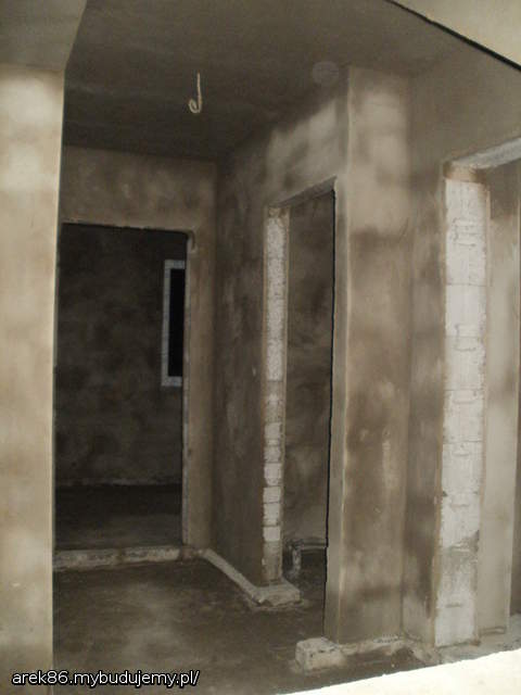 widok na sypialnie i lazienke