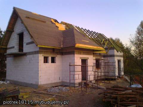 deskowanie - jeszcze trochę pracy zostało