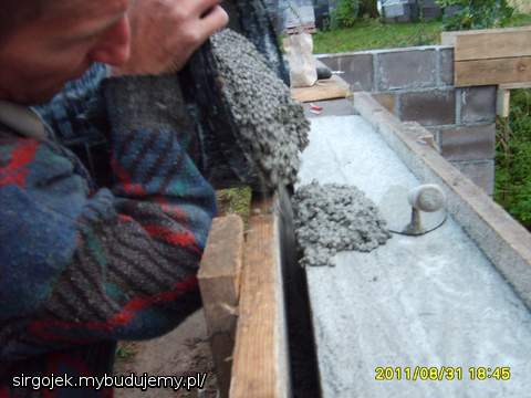 warstwa ocieplajaca nadproze z keramzytu