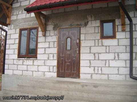 drzwi wejsiowe z bliska