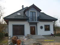 tynk położony, efekt końcowy jak na obrazku:)