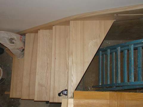 Dolny bieg już prawie jest gotowy.