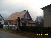 gotowy dach nad garażem