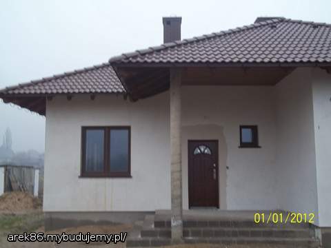 Swiezo wstawione drzwi