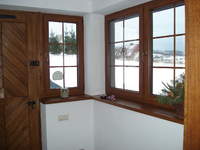 Ganek drzwi stolarz Wiesiu okna plastbud