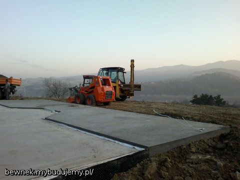 Widoczek na góry,w tym roku przeprowadzka,budujemy w 