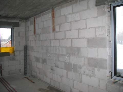 Ściana jadalni i kuchni