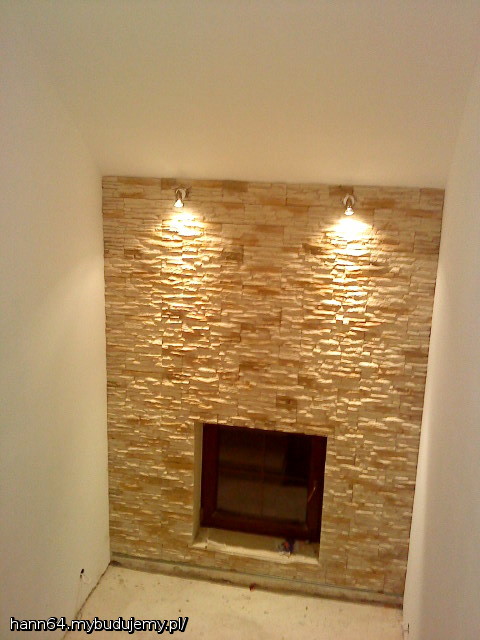 Wreszcie mam wymarzony kamień na klatce schodowej:)