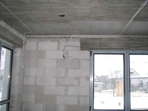 Salon - jego część sufitu