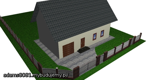 Projekt domu na działce