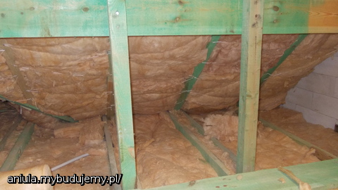 Ocieplenie  poddasza.