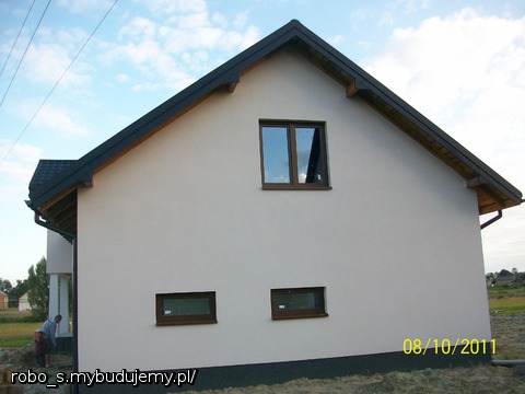 strona garażowa od północy