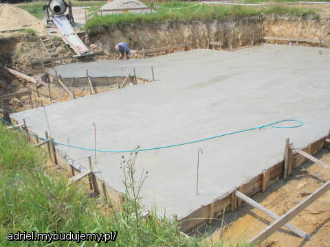 Plyta fundamentowa in progress