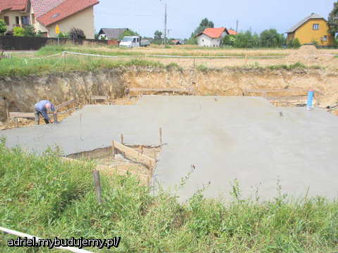 Plyta fundamentowa in progress