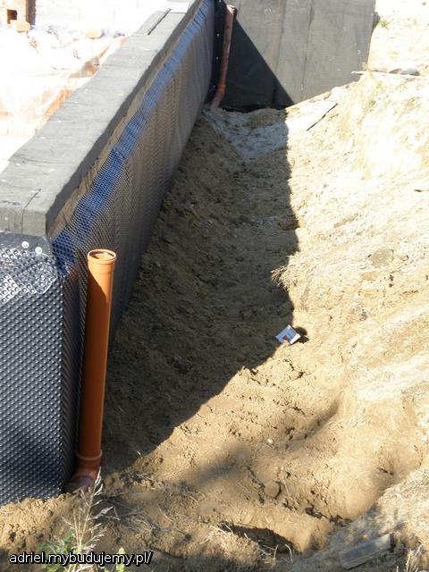 Folia, drenaz  i rynny