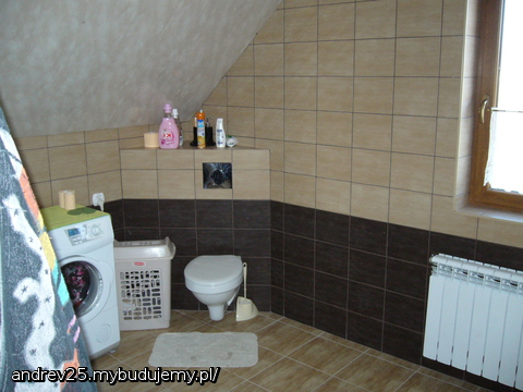 łazienka na poddaszu