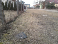 działka przed rozpoczęciem prac 1