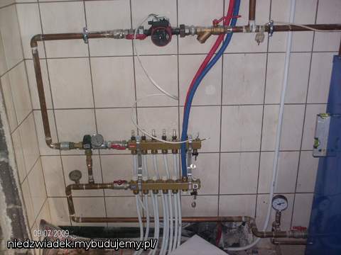 na parterze podłogówka