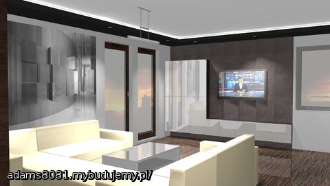 Wizualizacja - salon