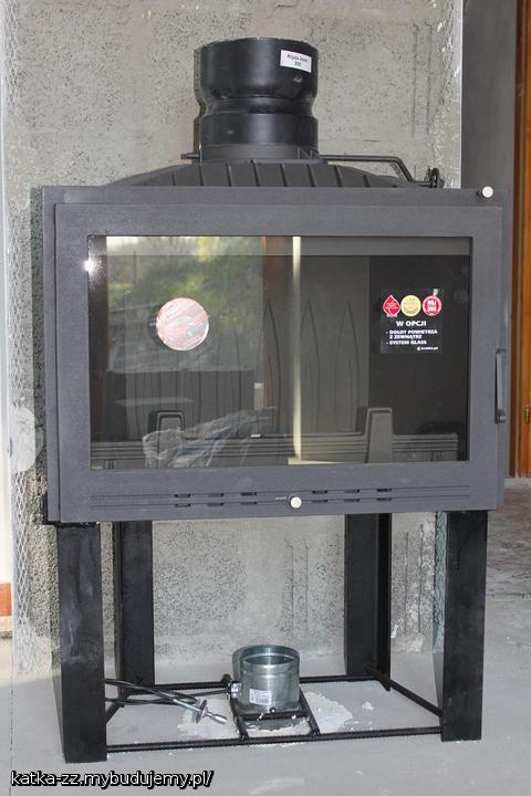 kominek zakupiony - nóżki pod wkład samemu można zrobić cudów nie ma