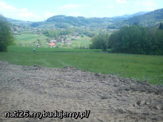 Piękne widoki z przyszłego domku