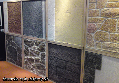 tynk nakładany pistoletem wzory