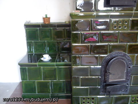 Siedzisko ma być ciepłe podczas palenia w piecu.