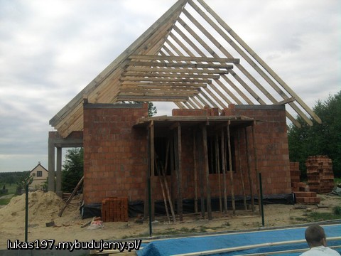 dach juz zaczęty
