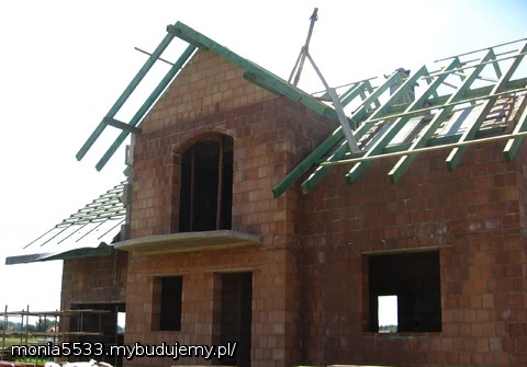 początki dachu:)