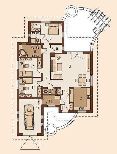Projekt w pierwotnej wersji,ja dokonałam troszkę zmian:)